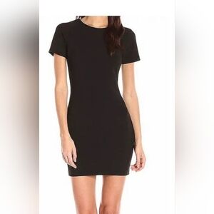 Likely Manhattan Little Black Dress Back Zip Short Sleeve Womens Size 0
